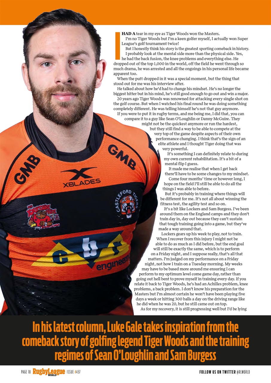 Rugby League World Preview Pages