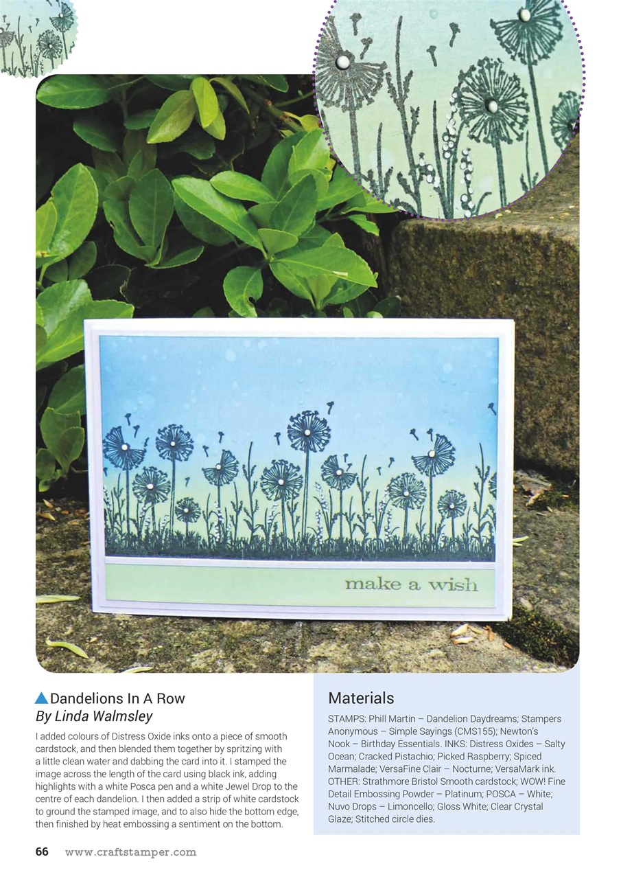 Craft Stamper Preview Pages