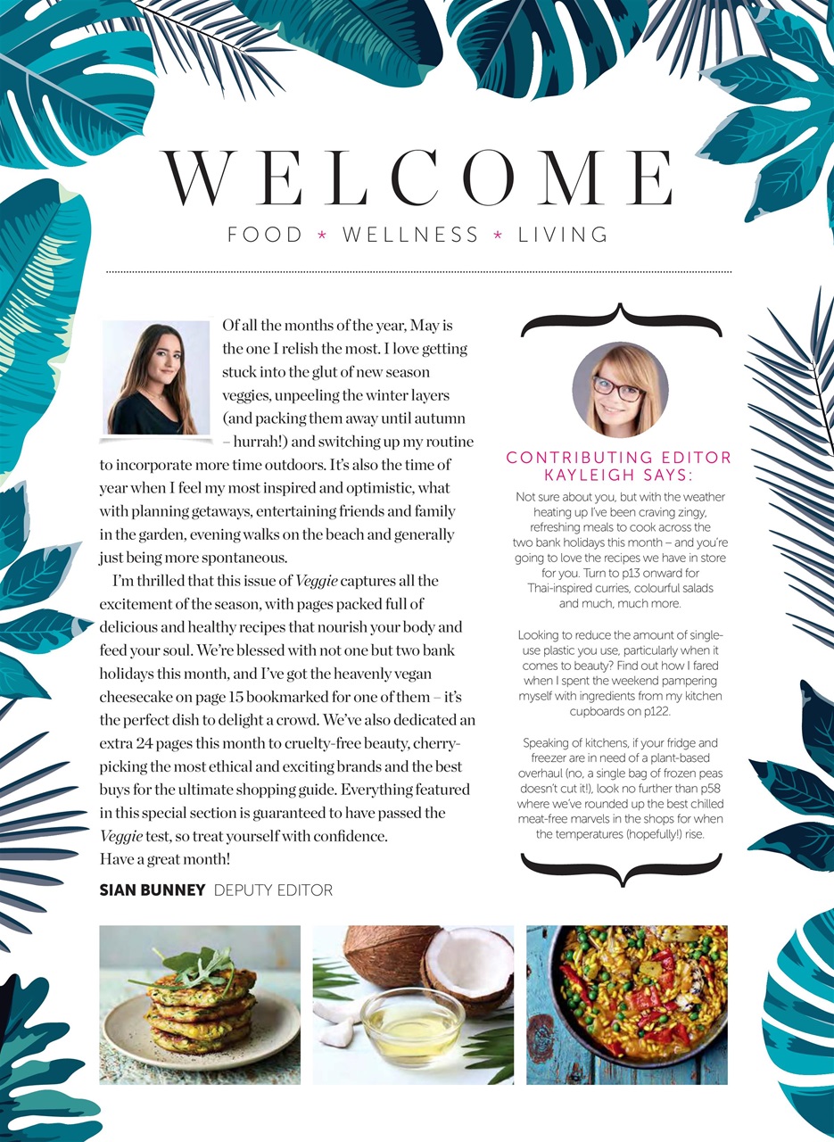 Veggie Magazine Preview Pages