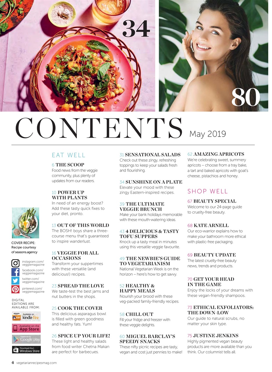 Veggie Magazine Preview Pages