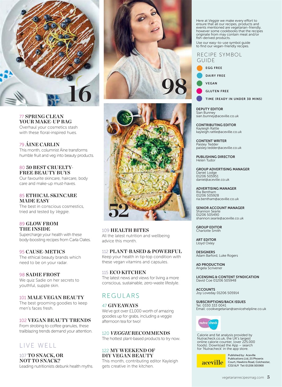 Veggie Magazine Preview Pages