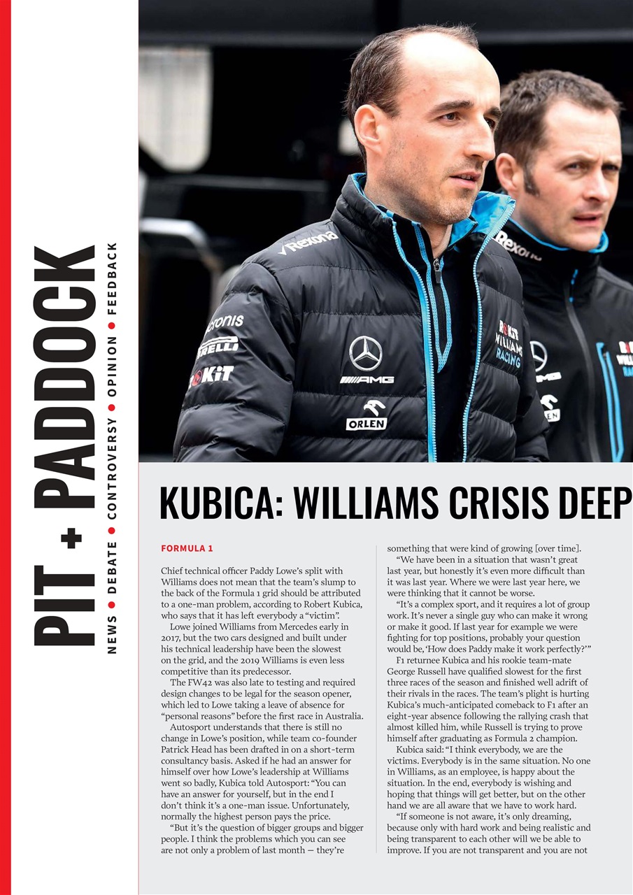 Autosport Preview Pages