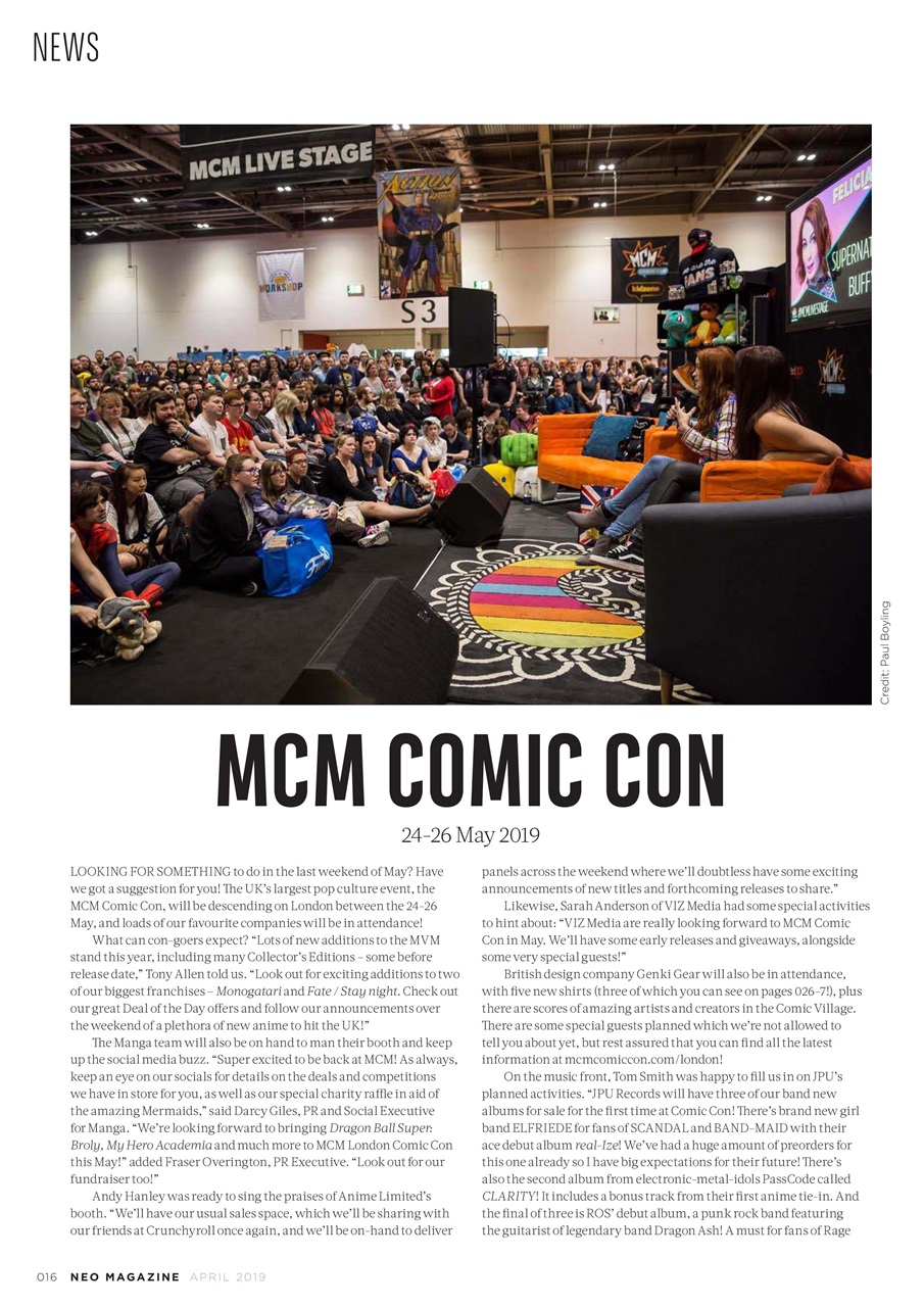 NEO Magazine Preview Pages