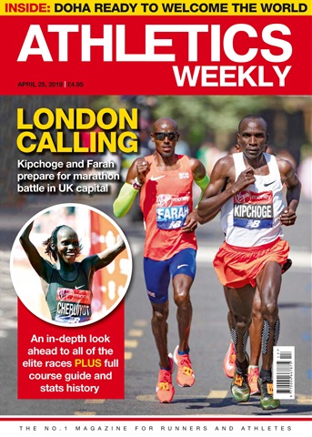 AW – Athletics Weekly Magazine issue April 25 2019
