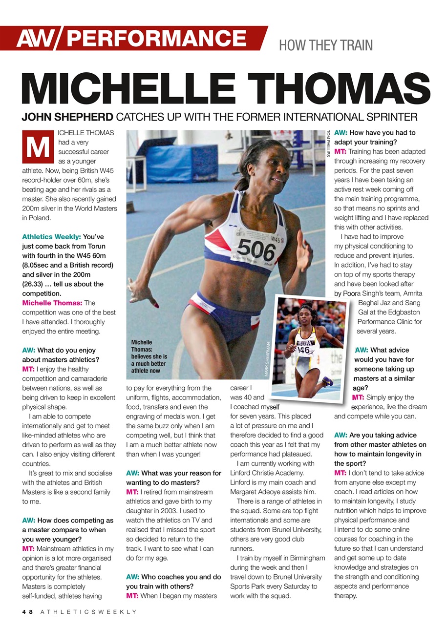 AW – Athletics Weekly Magazine Preview Pages