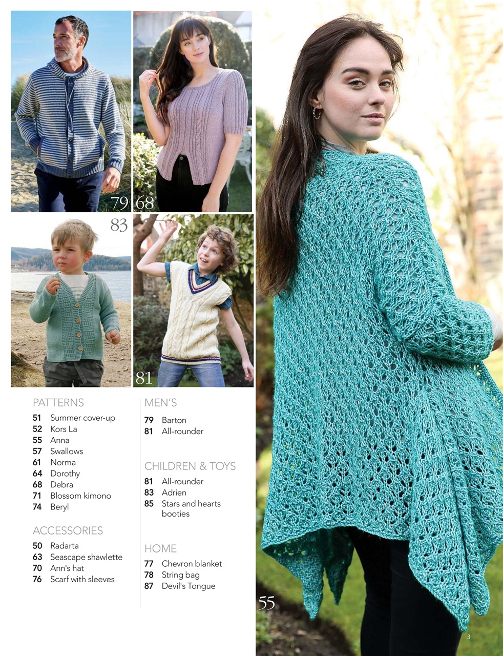 Knitting Preview Pages