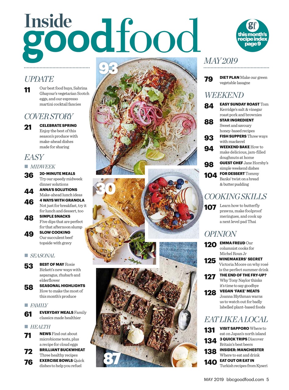 Good Food Magazine Preview Pages