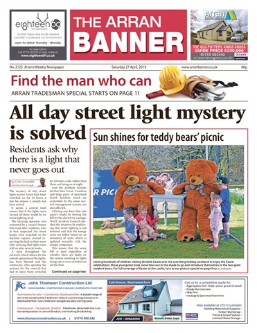 Arran Banner issue 27 April 2019