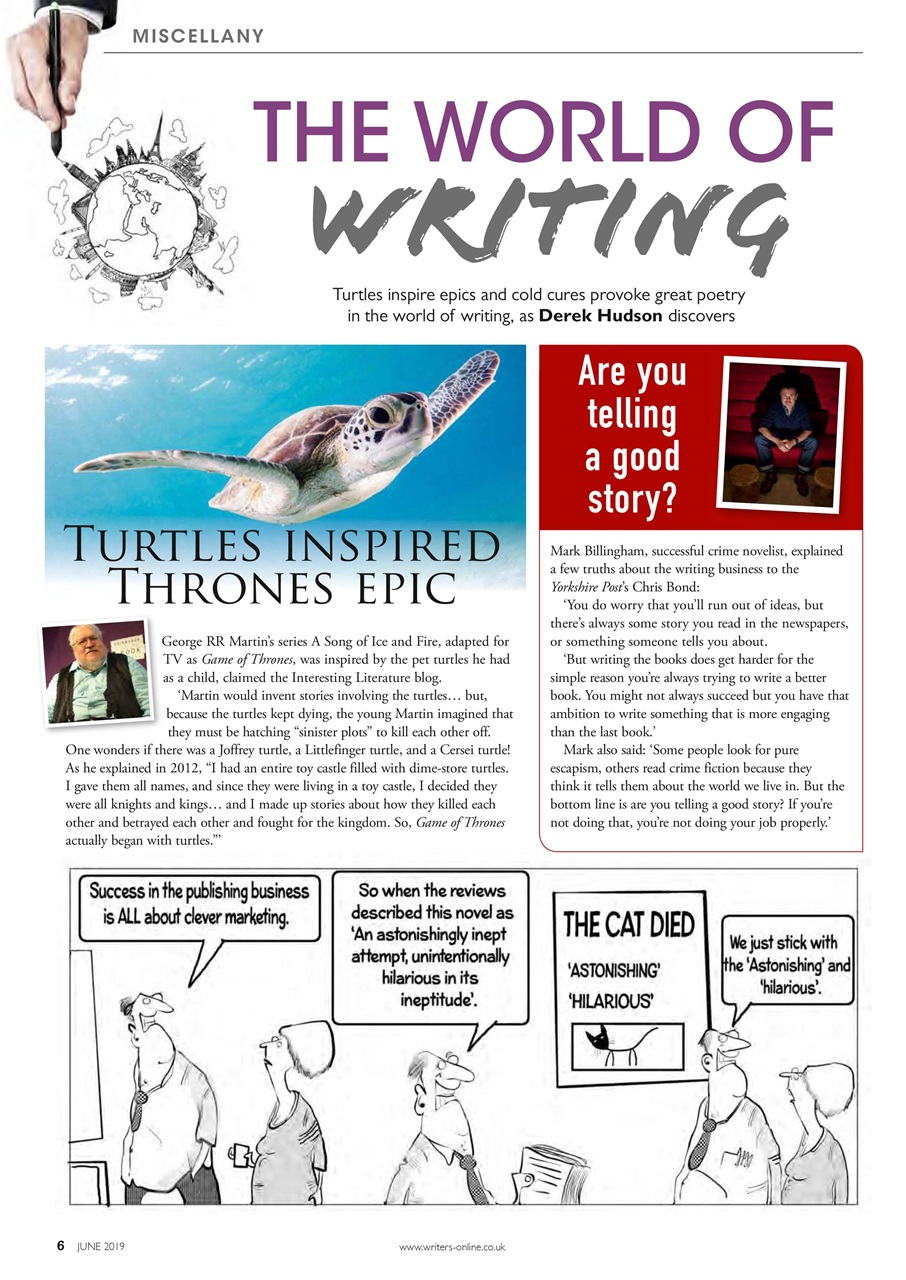 Writing Magazine Preview Pages