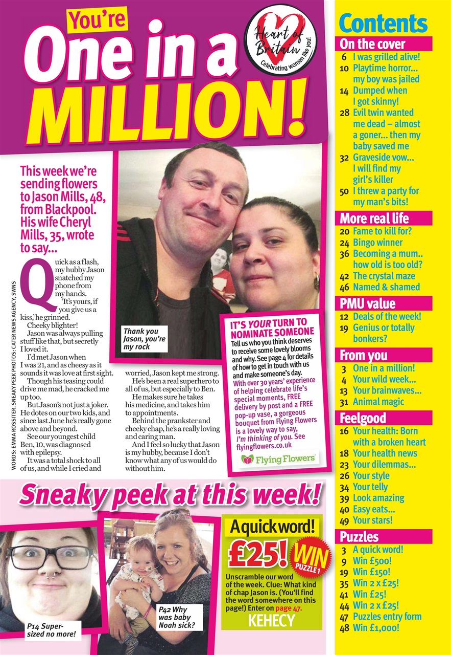 Pick Me Up Preview Pages