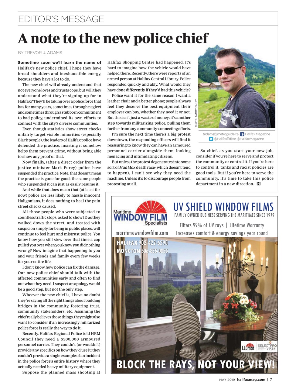 Halifax Magazine Preview Pages