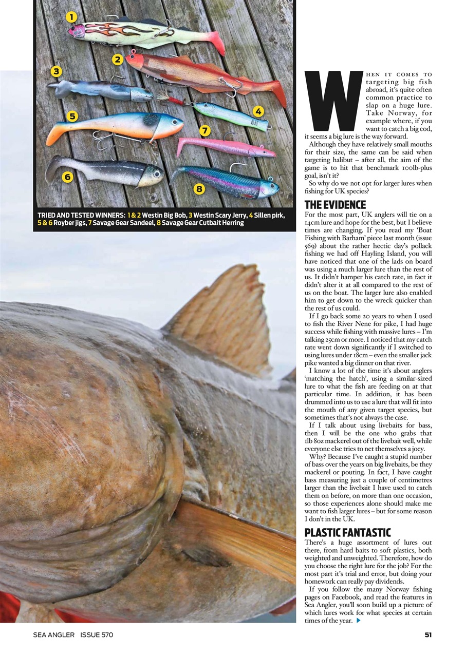 Sea Angler Preview Pages