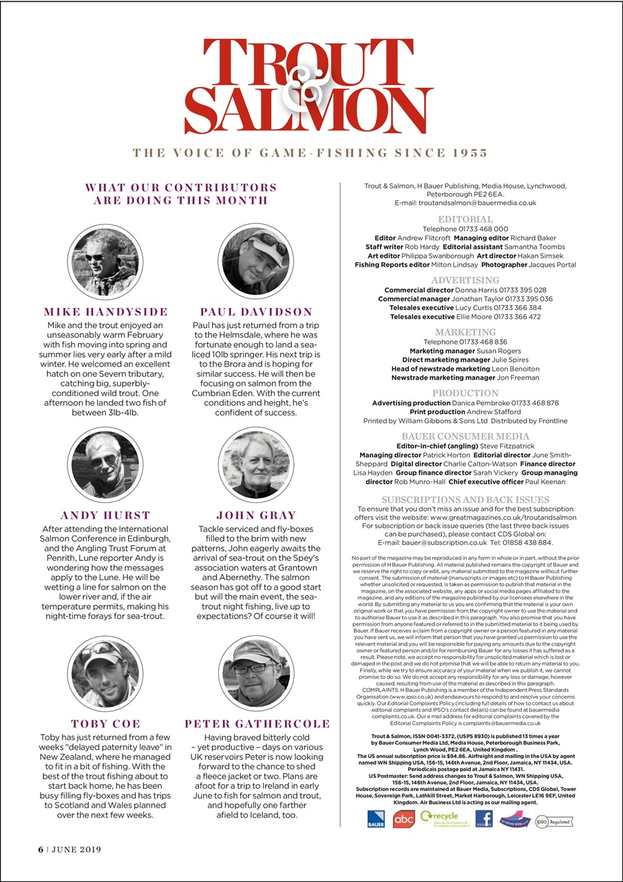 Trout & Salmon Preview Pages