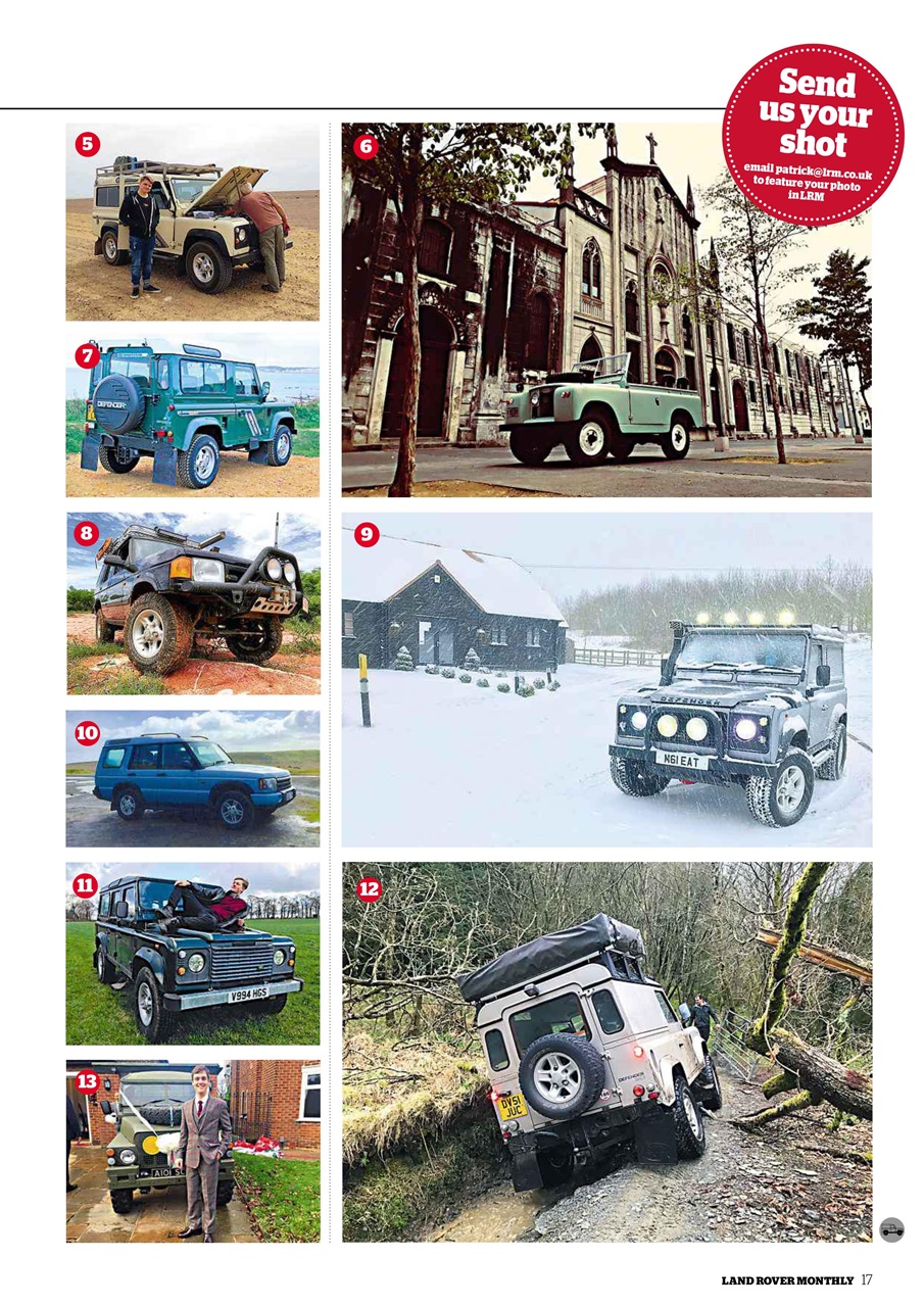 Land Rover Monthly Preview Pages