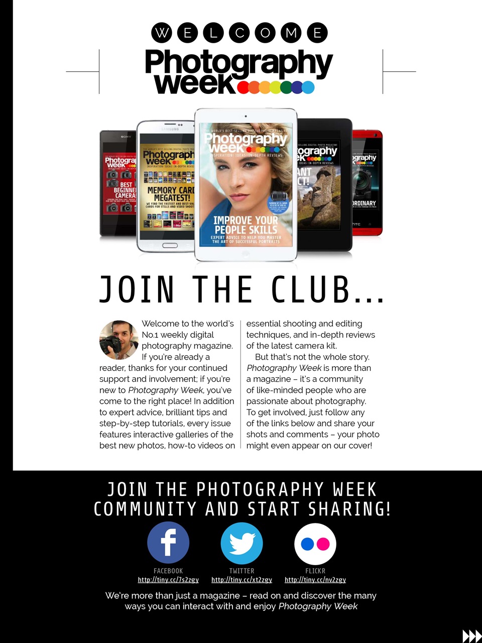 Photography Week Preview Pages