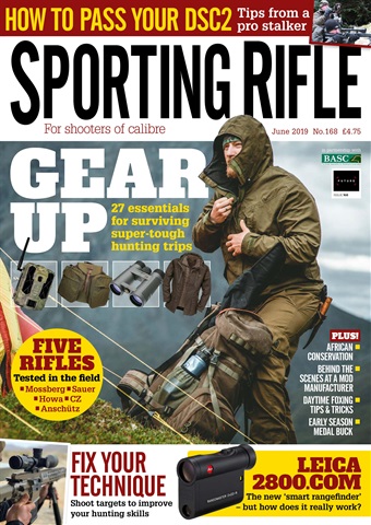 Sporting Rifle issue June 2019