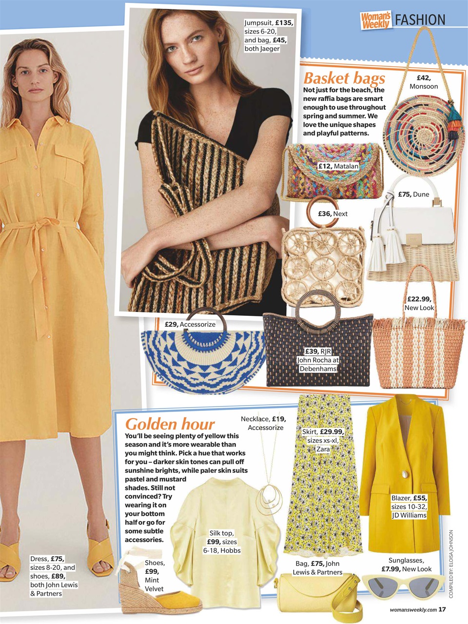 Woman's Weekly Preview Pages