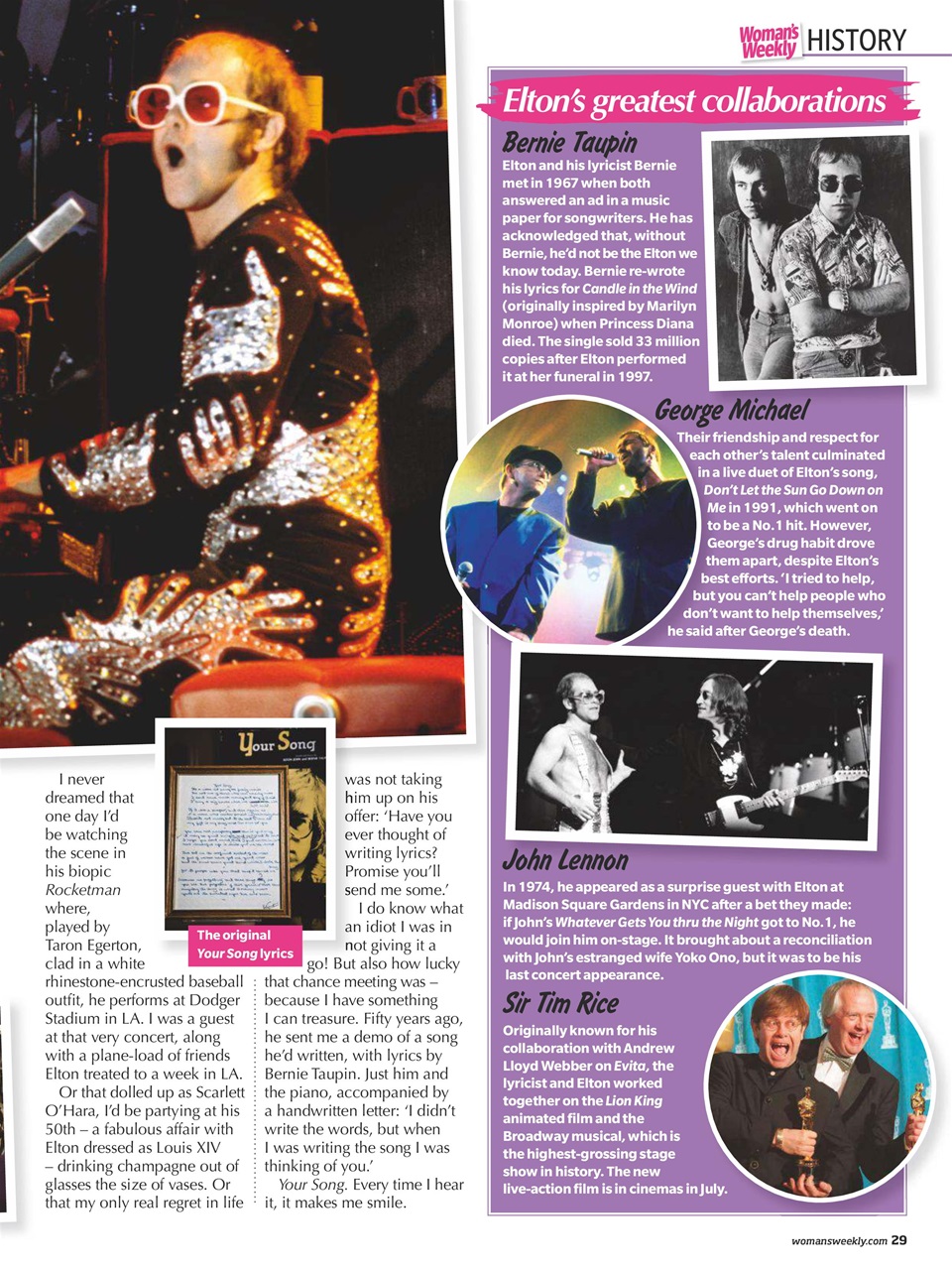 Woman's Weekly Preview Pages