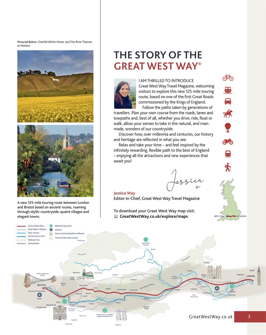 Great West Way Travel Preview Pages