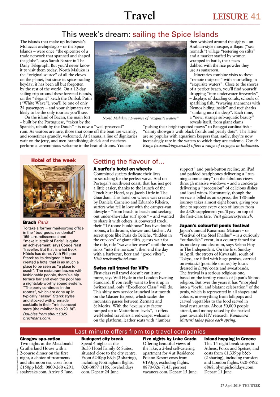 The Week Preview Pages