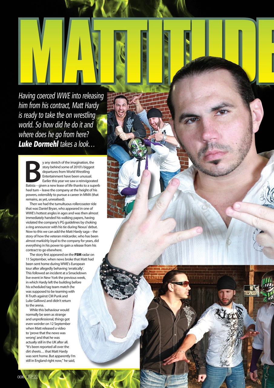 Wrestletalk Magazine Preview Pages