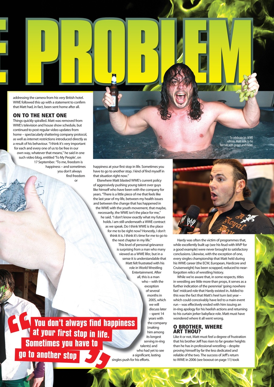 Wrestletalk Magazine Preview Pages