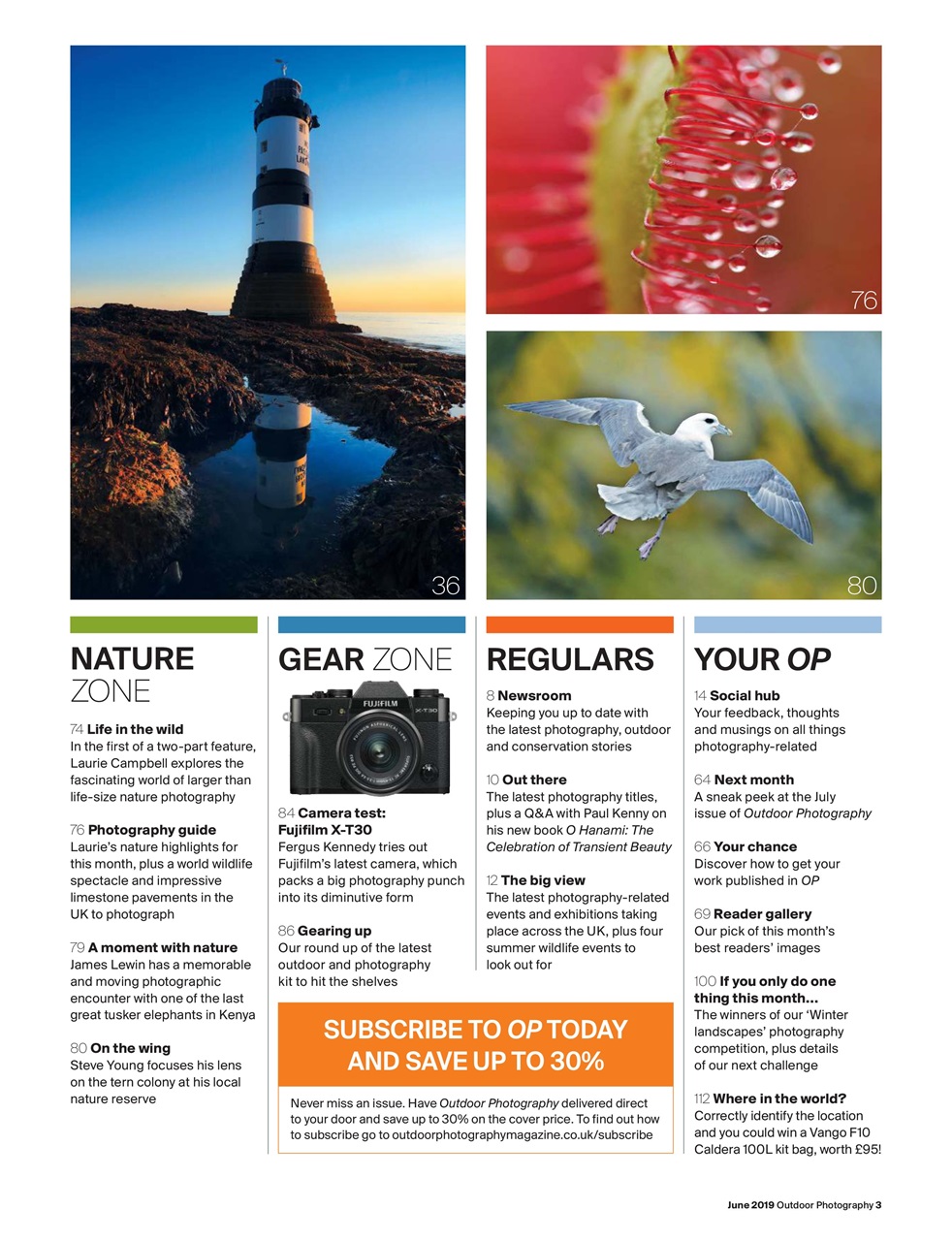 Outdoor Photography Preview Pages