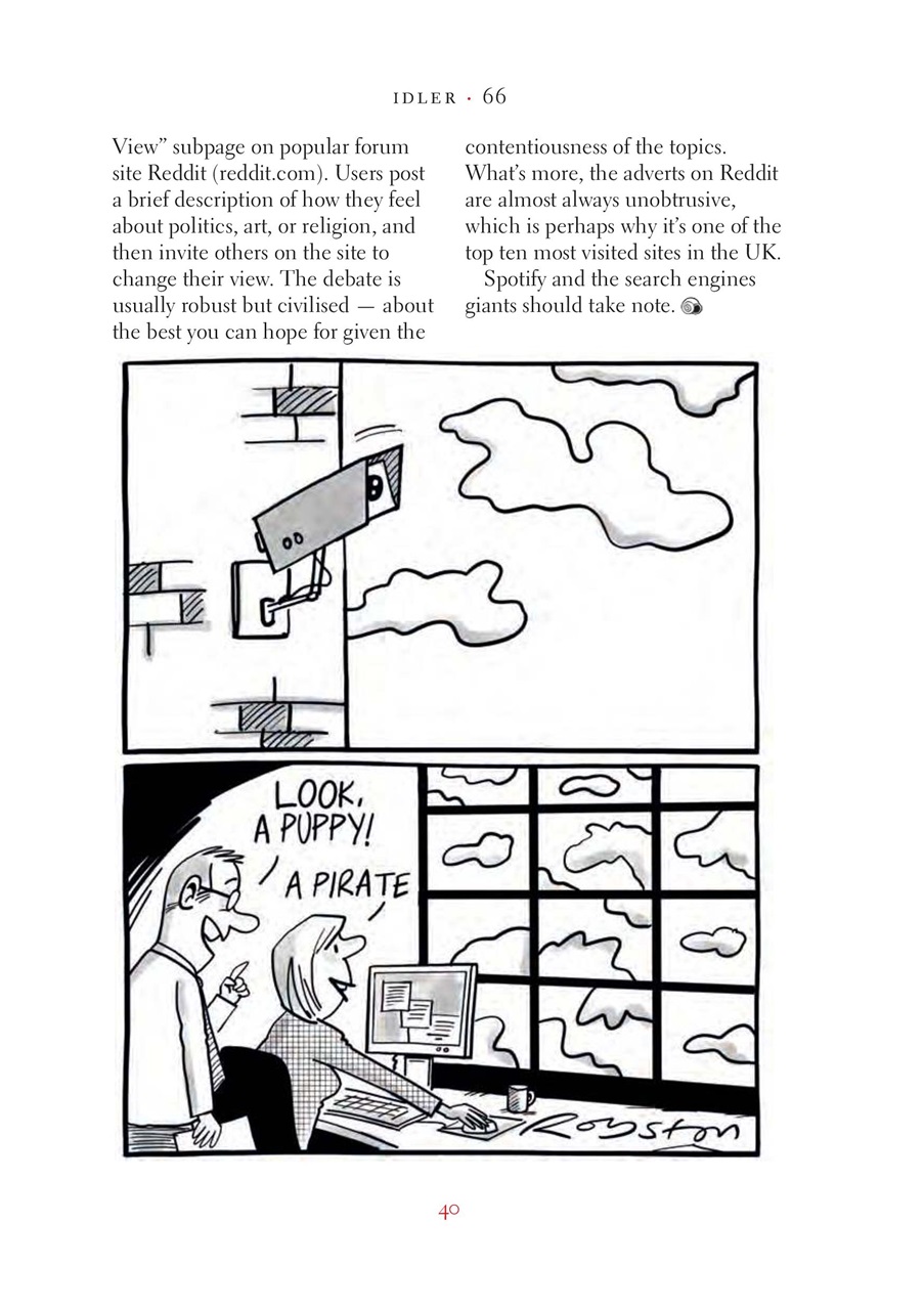 The Idler Magazine Preview Pages