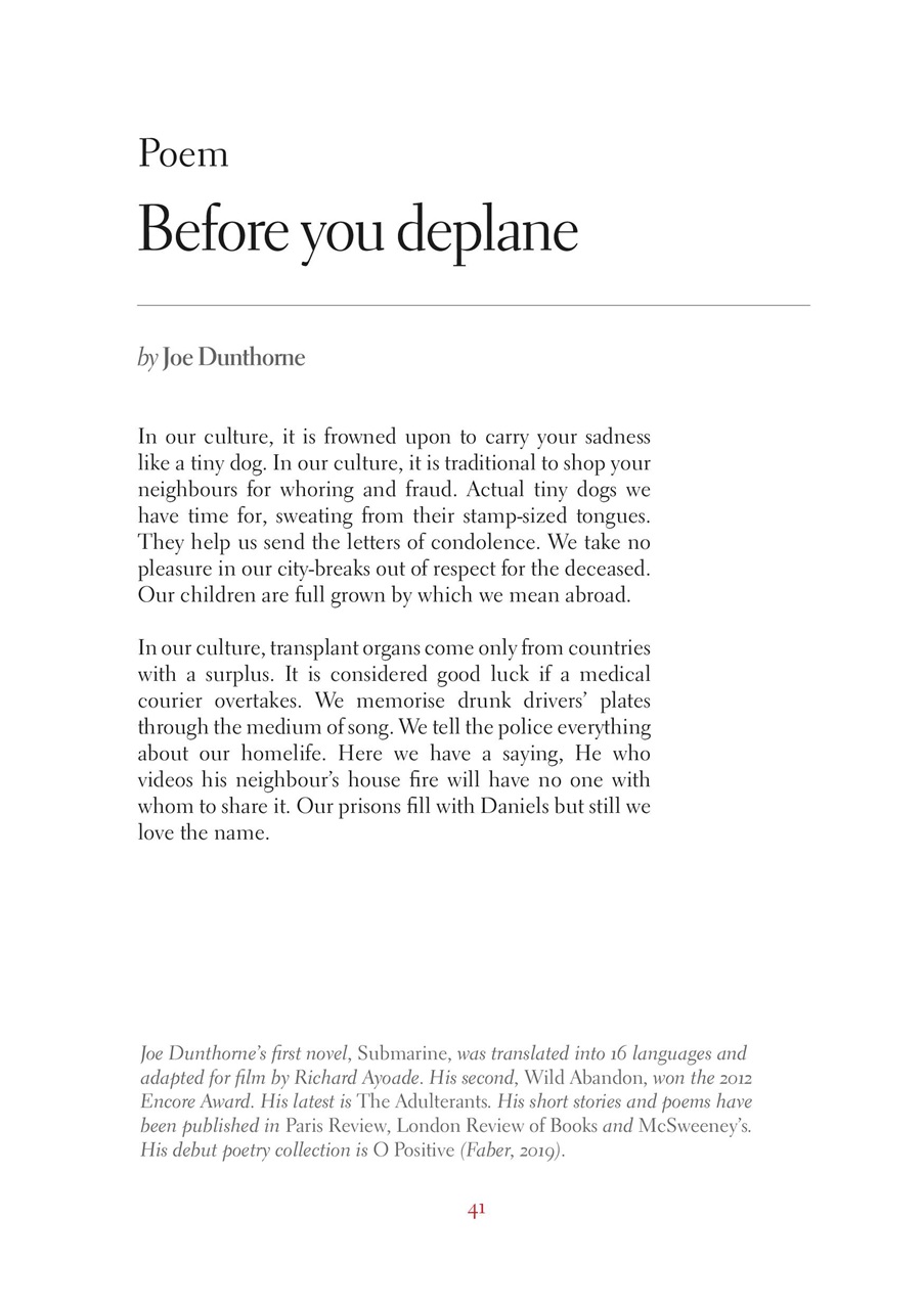 The Idler Magazine Preview Pages