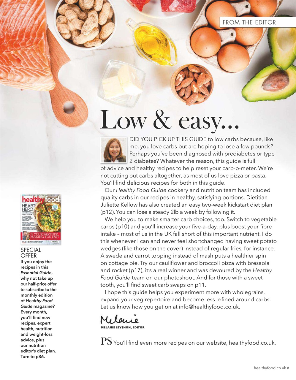 Healthy Food Guide Preview Pages