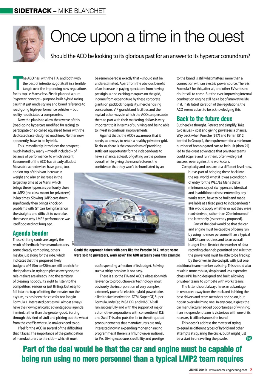 Racecar Engineering Preview Pages