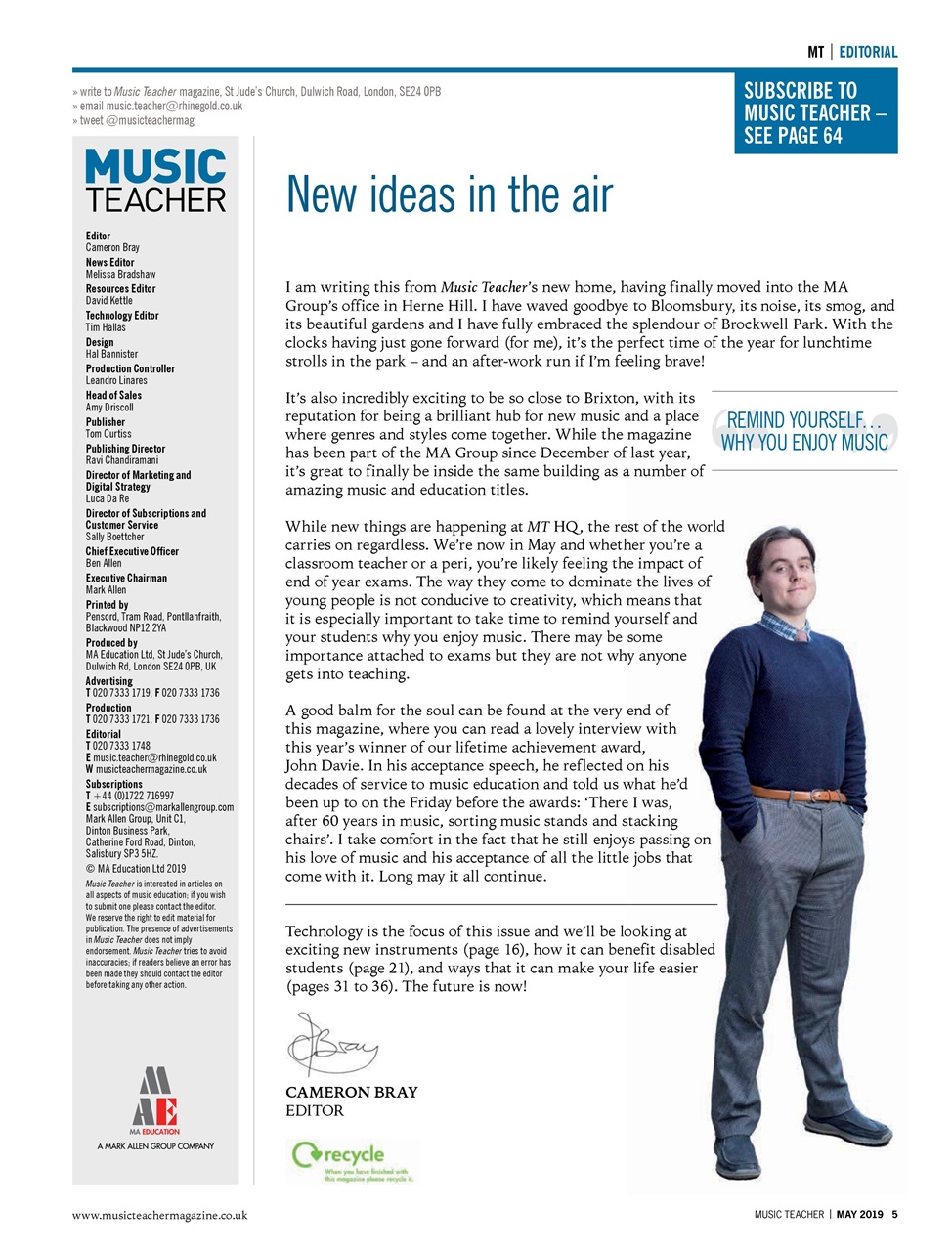 Music Teacher Preview Pages