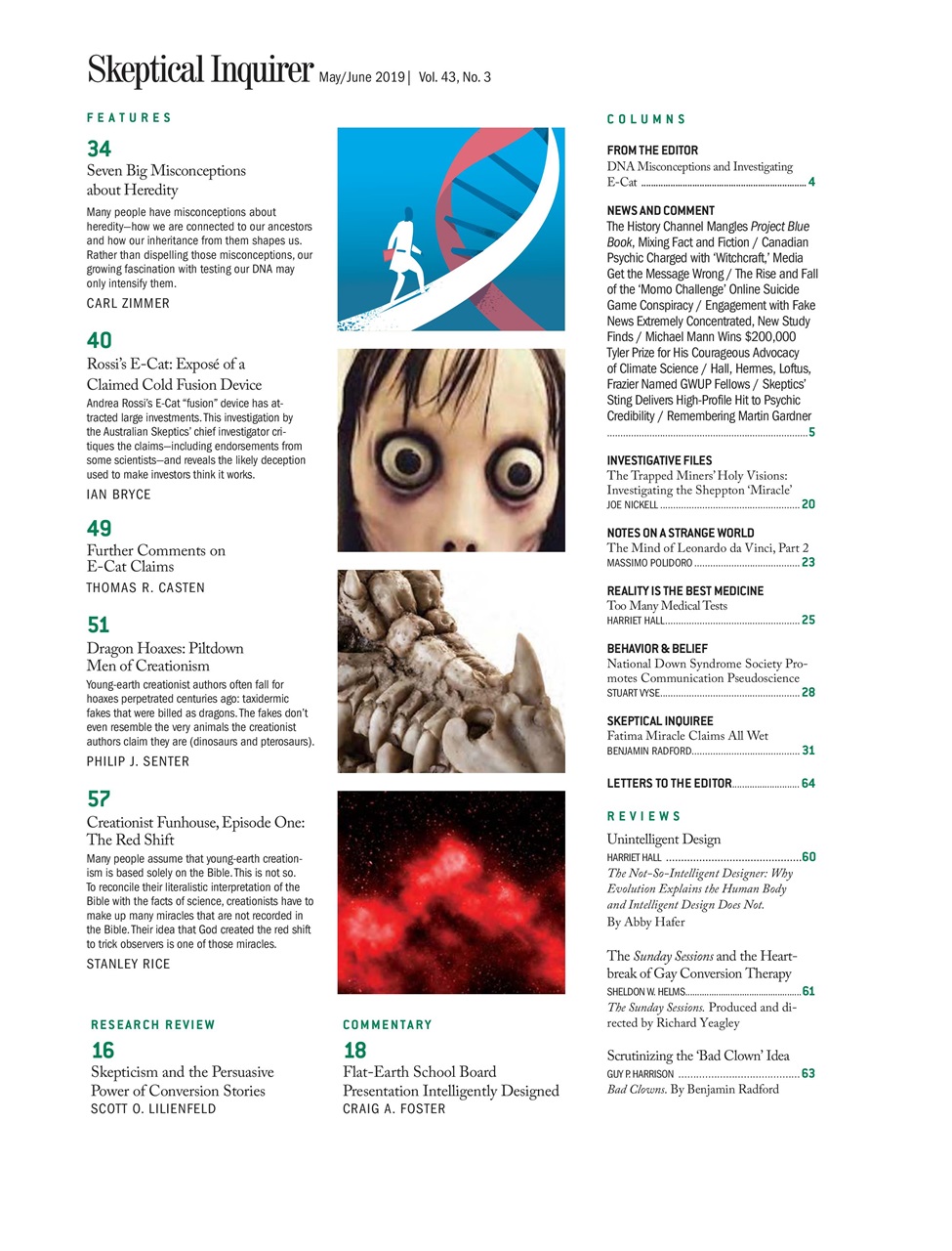 Skeptical Inquirer Preview Pages