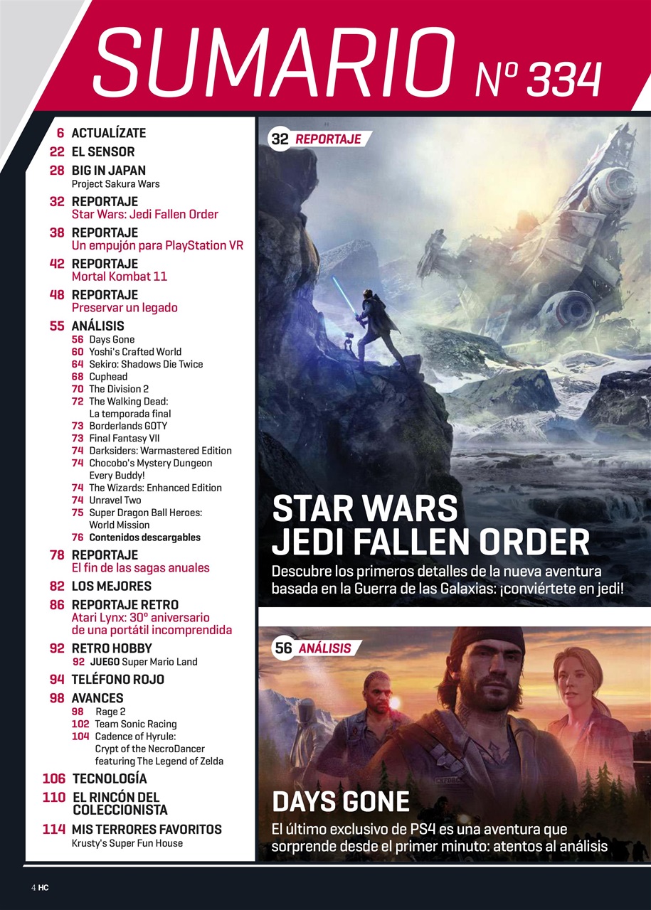 Hobby Consolas Preview Pages