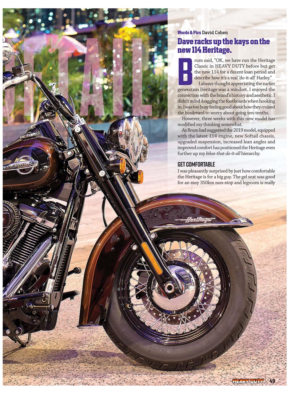 Heavy Duty Preview Pages