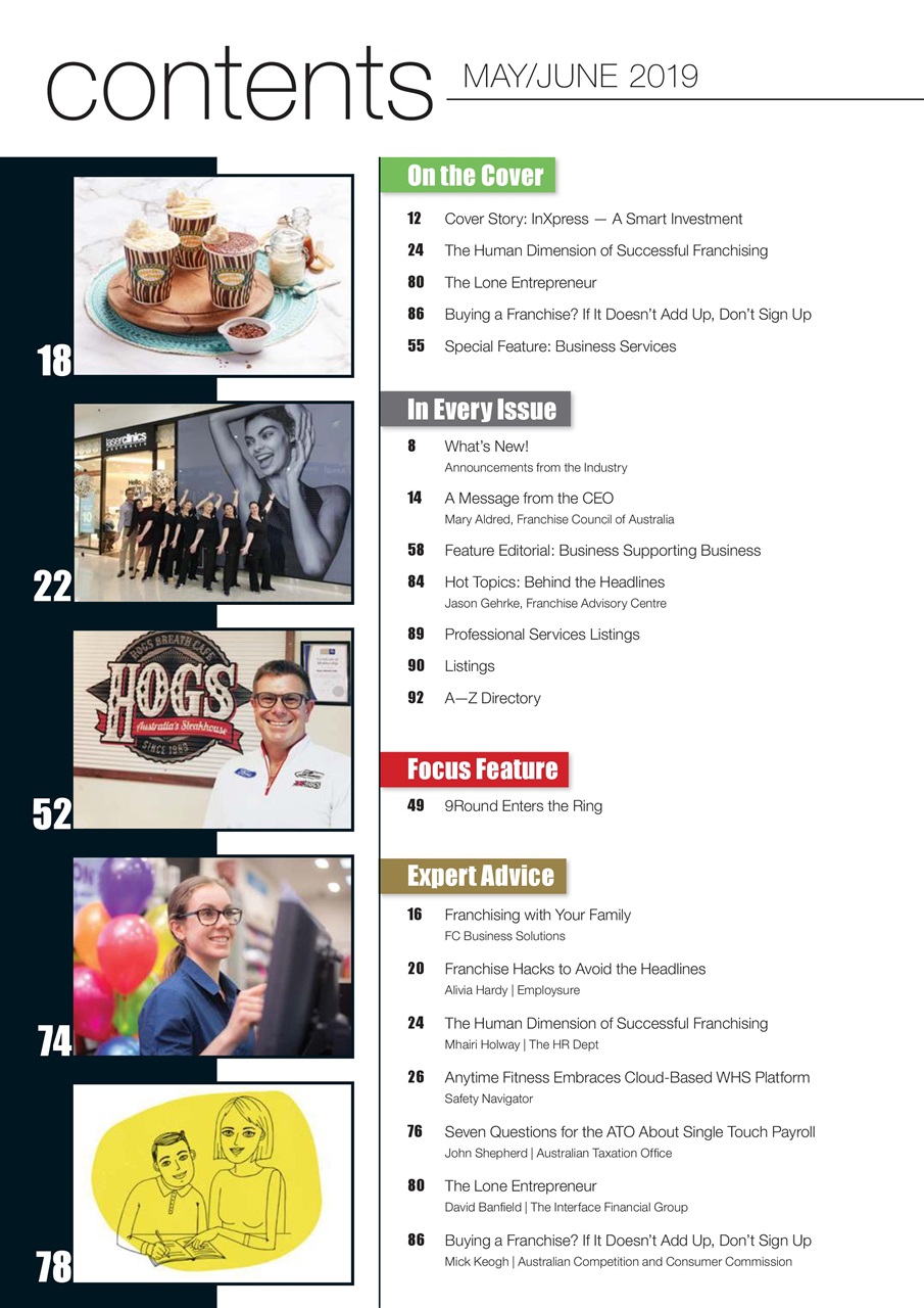 Business Franchise Australia&NZ Preview Pages