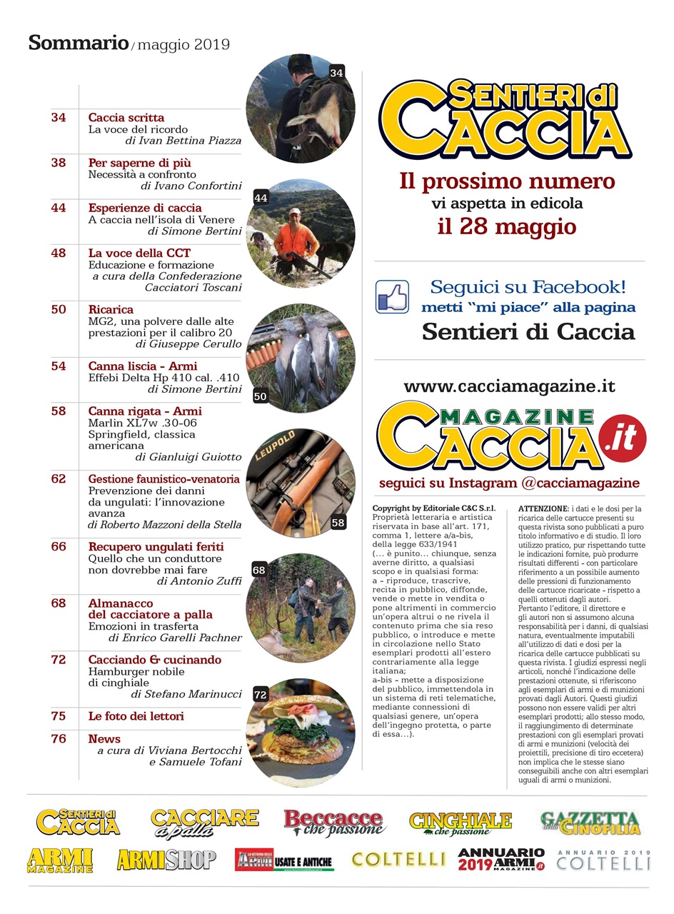 SENTIERI DI CACCIA Preview Pages