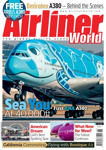 Airliner World issue  June 2019
