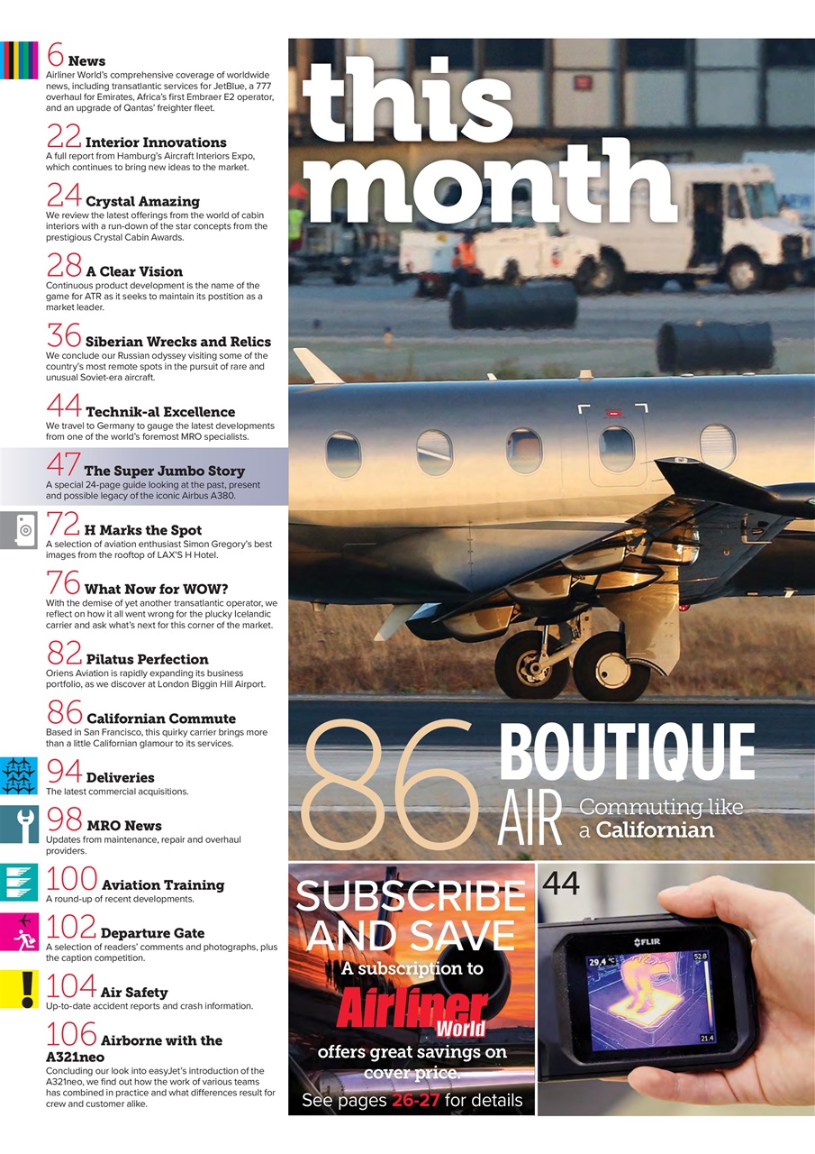 Airliner World Preview Pages