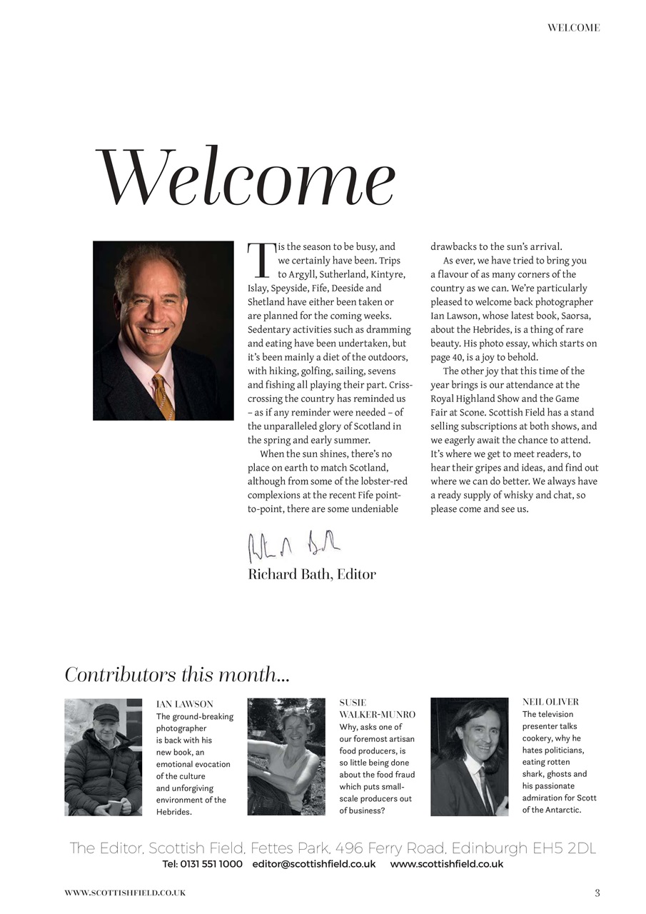 Scottish Field Preview Pages