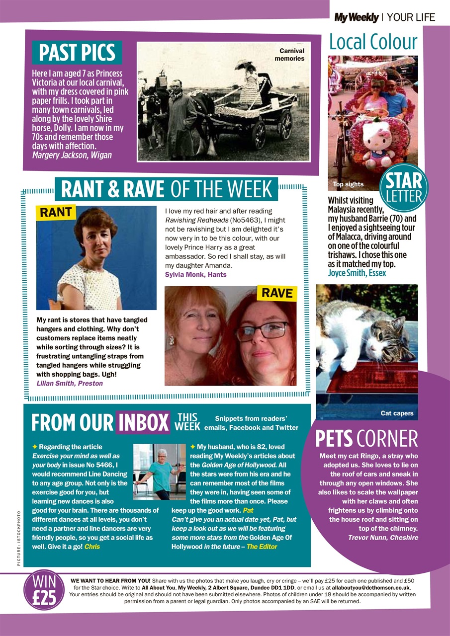 My Weekly Preview Pages