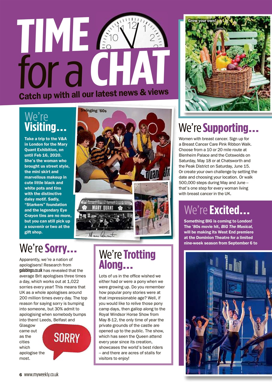 My Weekly Preview Pages