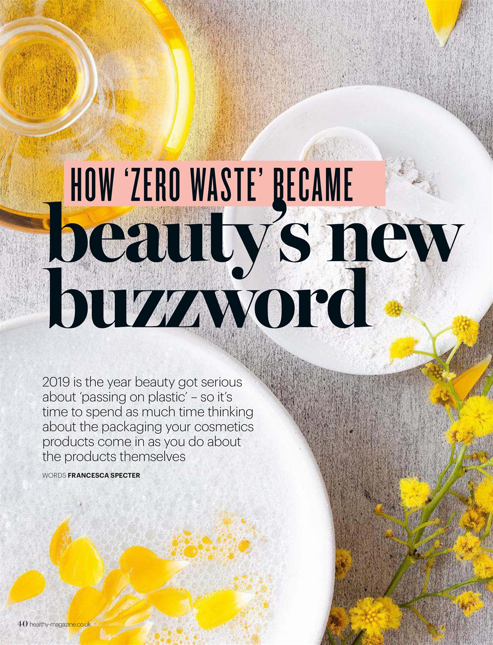 Healthy Magazine Preview Pages