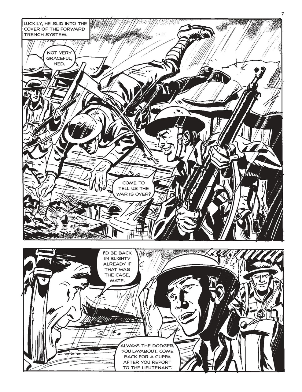 Commando Preview Pages