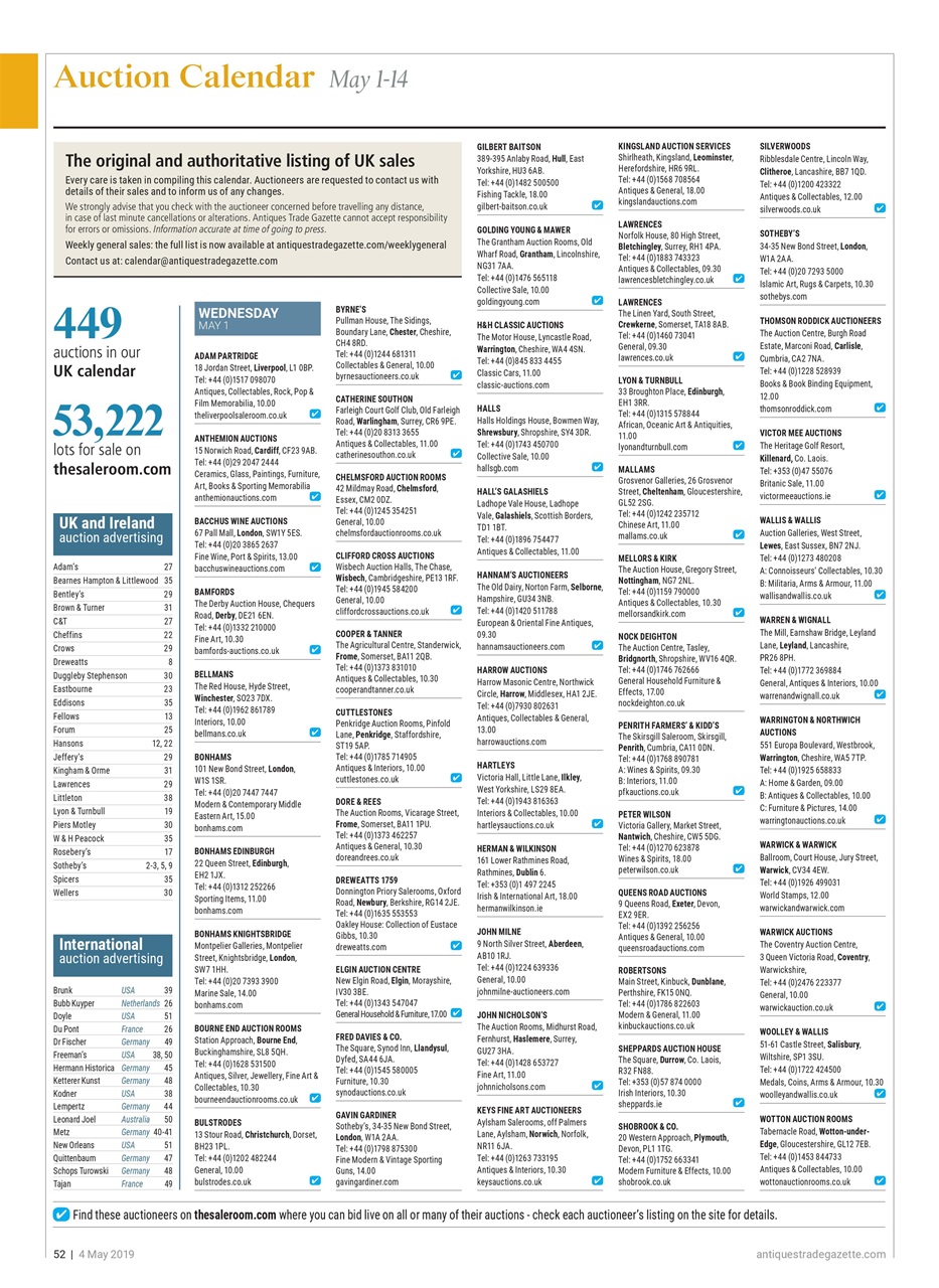 Antiques Trade Gazette Preview Pages