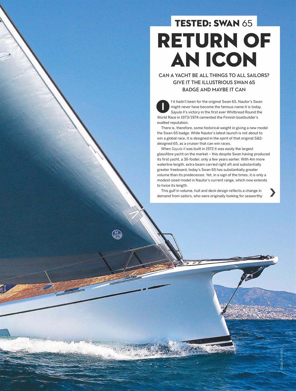 Yachting World Preview Pages