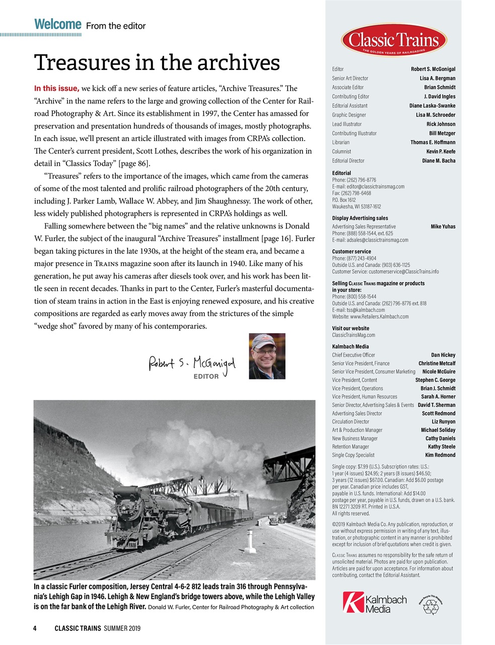 Classic Trains Preview Pages