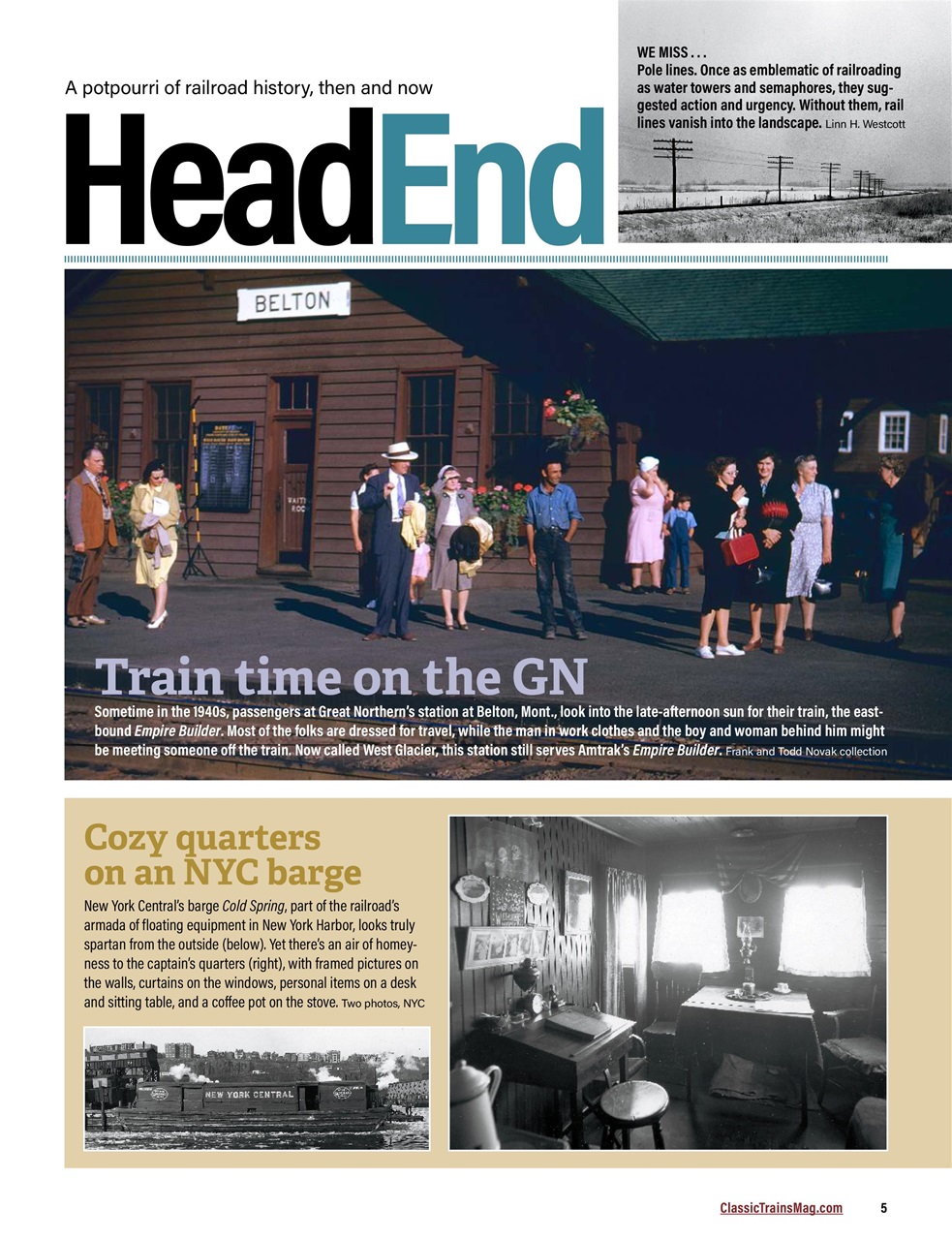 Classic Trains Preview Pages