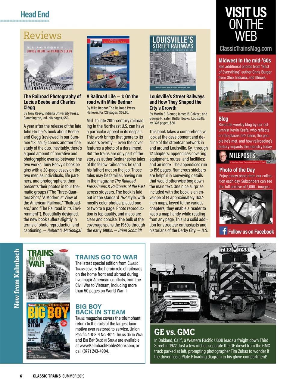 Classic Trains Preview Pages