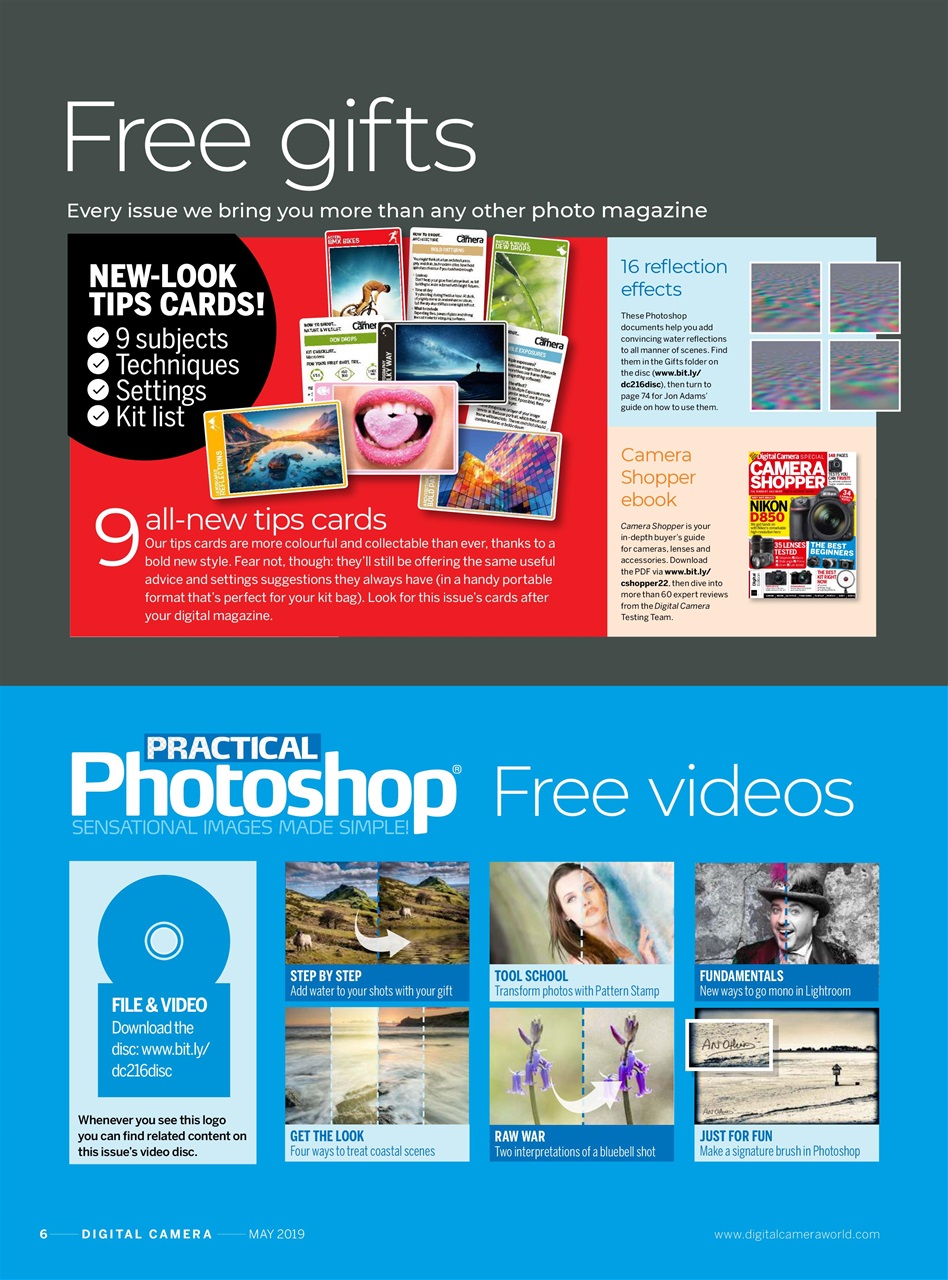 Digital Camera Magazine Preview Pages